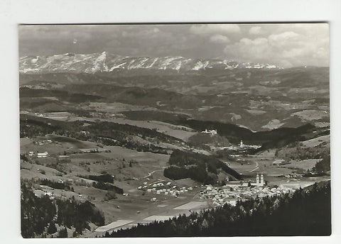 AK Gurk und Straßburg in Kärnten gegen die Seetaler Alpen.