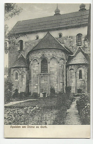 AK Apsiden am Dome zu Gurk (1910)