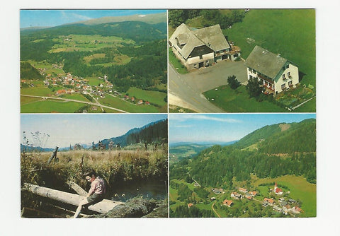 AK Hüttenberg. Jausenstation Gästezimmer Fam. Körbler. Hörfeld 26.