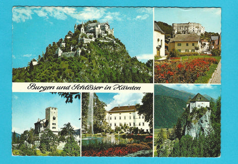 AK Burgen und Schlösser in Kärnten.