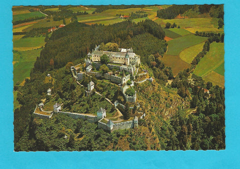 AK Fliegeraufnahme Burg Hochosterwitz.