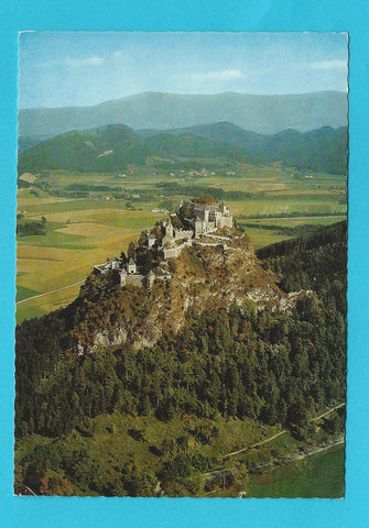 AK Fliegeraufnahme Burg Hochosterwitz.