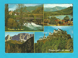 AK Gurkfluß und Schloß Pöckstein. Wörthersee b. Klagenfurt. Koschuta. Burg Hochosterwitz.