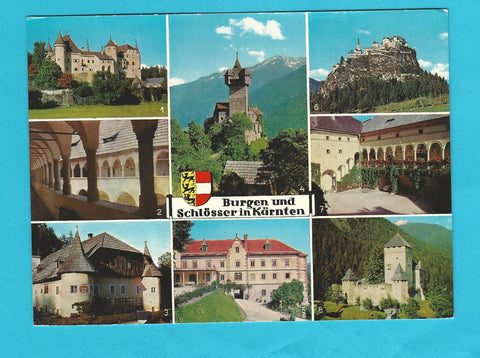 AK Burgen und Schlösser in Kärnten.