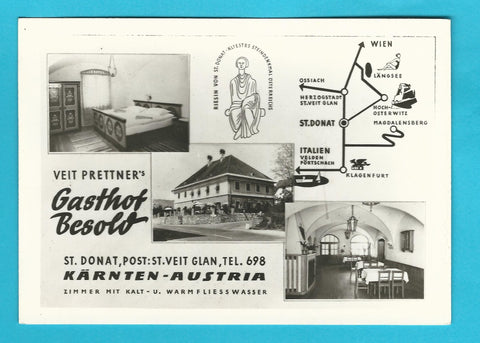 AK St. Donat. Veit Prettner's Gasthof Besold.