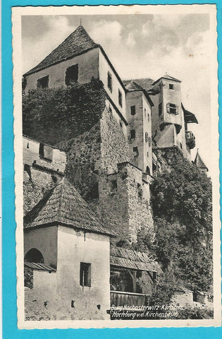 AK Burg Hochosterwitz. Hochburg v. d. Kirchenbastei.