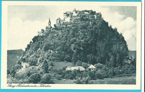 AK Burg Hochosterwitz. (1924)