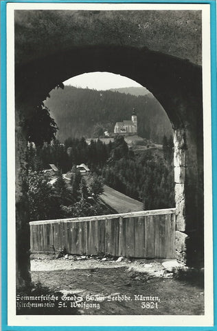 AK Grades. Kirchenmotiv St. Wolfang.