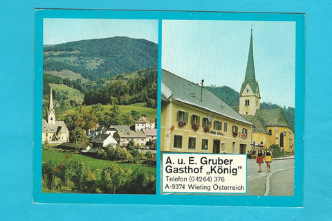 AK Wieting. Gasthof König A. u. E. Gruber.