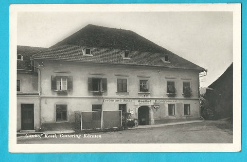 AK Guttaring. Gasthof Kassl. (1936)