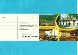 Doppel-AK Gurk. Kronenwirt. Domplatz 8.