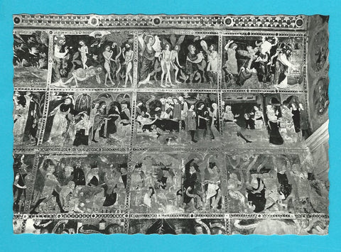 AK Dom zu Gurk. Fresko a. d. J. 1300. Altes Testament.
