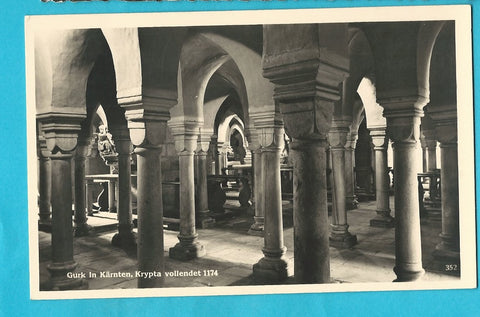 AK Gurk in Kärnten. Krypta. (1938)
