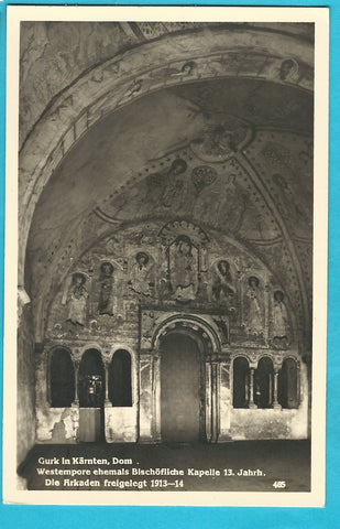 AK Gurk in Kärnten. Dom. Westempore. (1935)