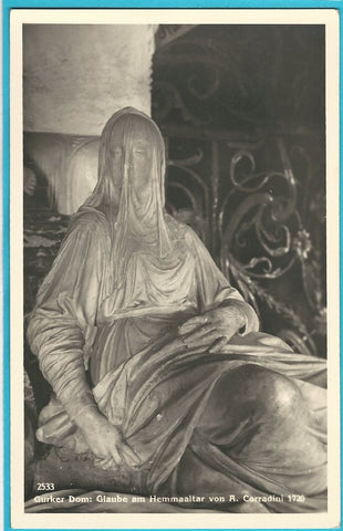 AK Gurker Dom: Glaube am Hemmaaltar von A. Corradini. (1938)