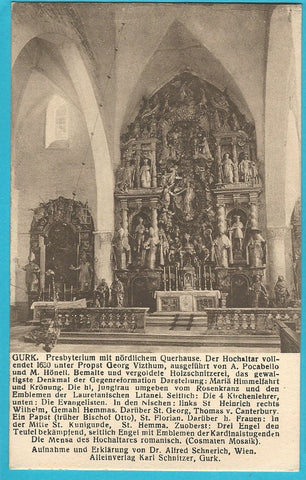 AK Gurk. Presbyterium.