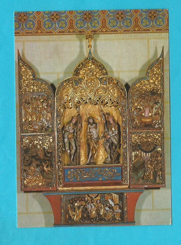 AK Friesach. Dominikanerkirche. Johannesaltar.