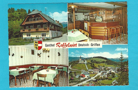 AK Deutsch Griffen. Gasthof Raffelwirt. Fam. Allesch.