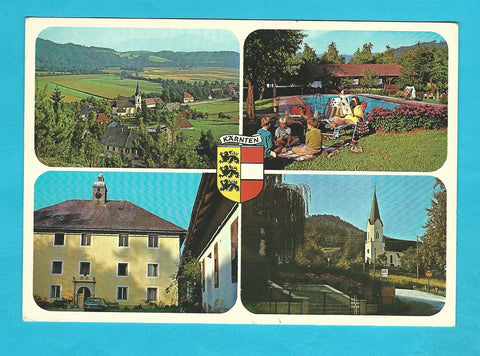 AK St. Filippen. Schloß Eppersdorf. Swimming Pool (Gasthof Kurath)