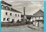 AK Jungfraubrunnen in Weitensfeld. (links Linde Feichtinger Kino)