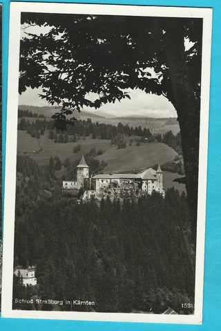 AK Schloß Straßburg in Kärnten. (1935)