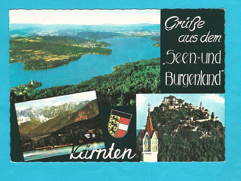 AK Grüße aus dem Seen- und Burgenland Kärnten.