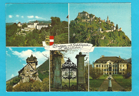 AK Burgen und Schlösser in Kärnten.