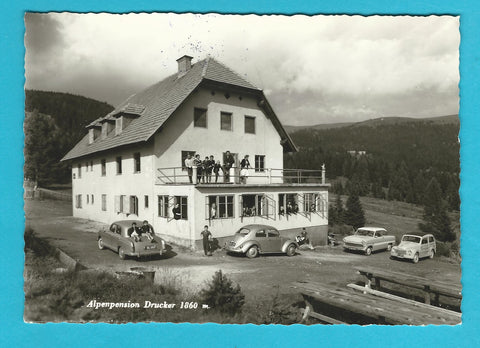 AK Alpenpension Drucker. Saualpe. Eberstein.