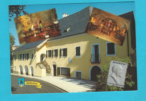 AK Althofen. Burgstraße 8. Auer von Welsbach-Museum.