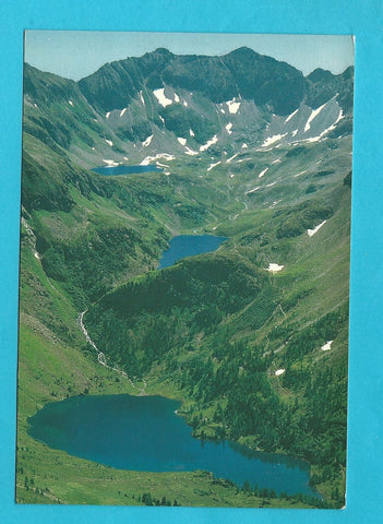 AK Laßhoferalm. landschitzseen im hinteren Lessachtal.