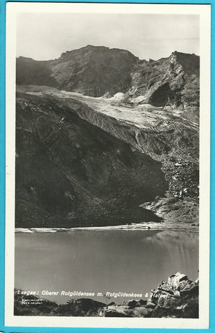 AK Oberer Rotgüldensee mit Rotgüldenkees & Hafner. (1933)