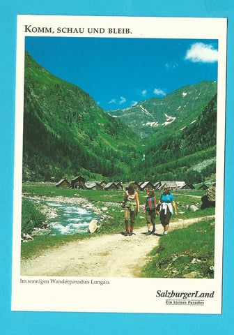 AK Im sonnigen Wanderparadies Lungau.