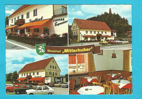 AK St. Michael, Bundesstraße 20. Gasthof E.R. Mitterhuber.