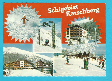 AK Schigebiet Katschberg.