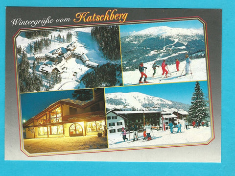 AK Wintergrüße vom Katschberg.