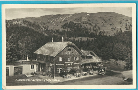 AK Alpengasthof Katschberghöhe.