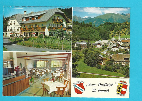 AK St. Andrä im Lungau. Zum Andlwirt. Besitzer: Sebastian und Karla Aigner.
