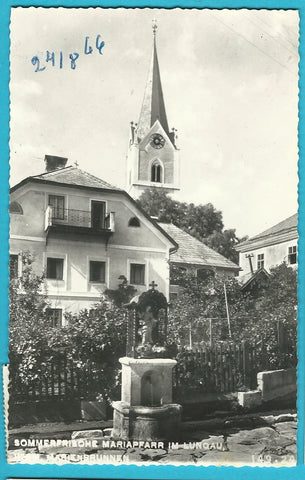 AK Mariapfarr im Lungau. Marienbrunnen.