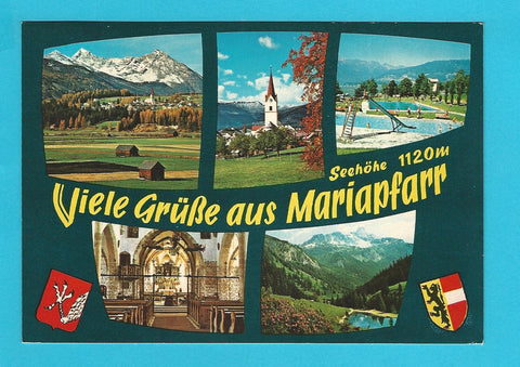 AK Viele Grüße aus Mariapfarr.