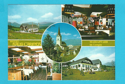 AK Mariapfarr-Fanning. Hotel Haus Carinth. Familie Dirndl.
