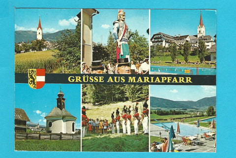 AK Grüsse aus Mariapfarr.