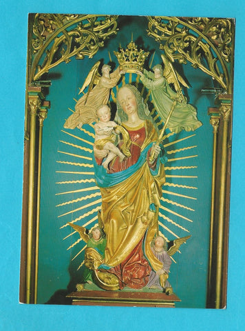 AK Kirche zu Mariapfarr. Gnadenbild auf dem Hochaltar.