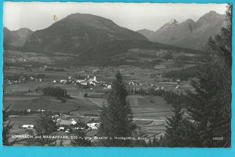 AK Stranach und Mariapfarr geg. Granitzel u. Hochgolling.