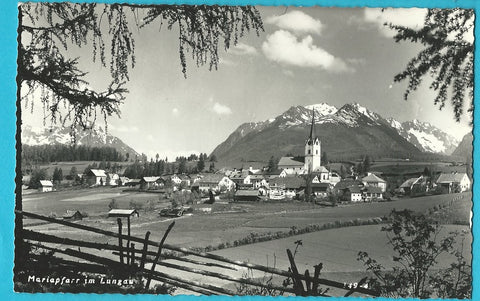 AK Mariapfarr im Lungau.