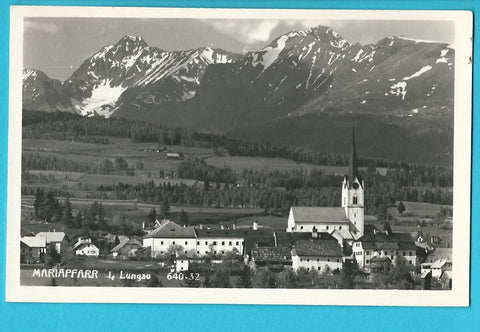 AK Mariapfarr im Lungau.