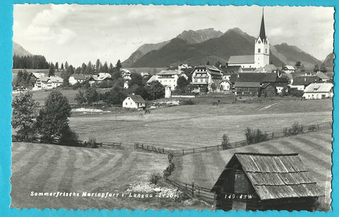 AK Mariapfarr im Lungau.
