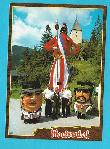AK Mauterndorf. Samson-Umzug.