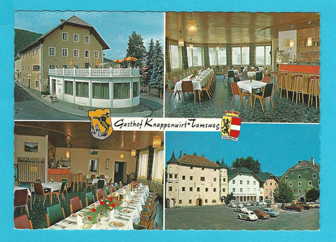 AK Tamsweg. Gasthof Knappenwirt. J. u. A. Lüftenegger.