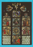 AK Tamsweg. Wallfahrtskirche St. Leonhard. Gotische Glasgemälde.