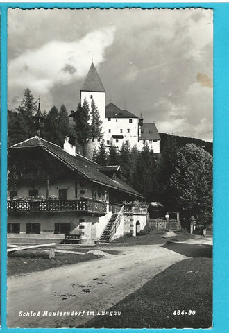 AK Schloß Mauterndorf im Lungau.